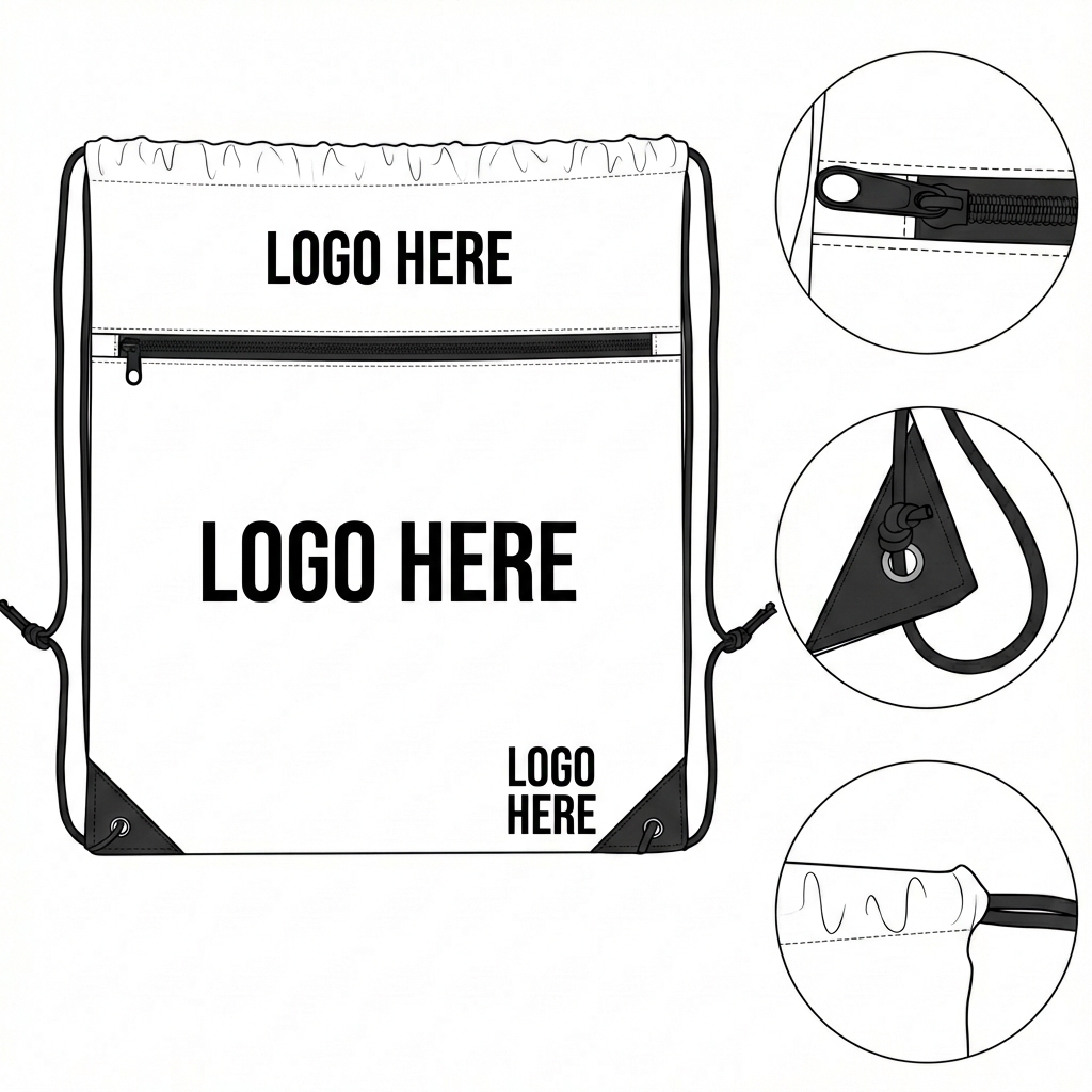 Poly-Lite Commuter Bag with Zippered Security Pocket