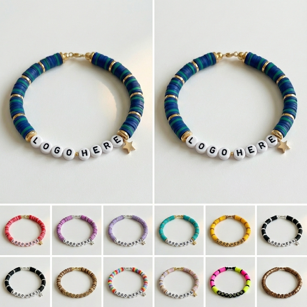 Empower Bead Charm Bracelet with Star Pendant