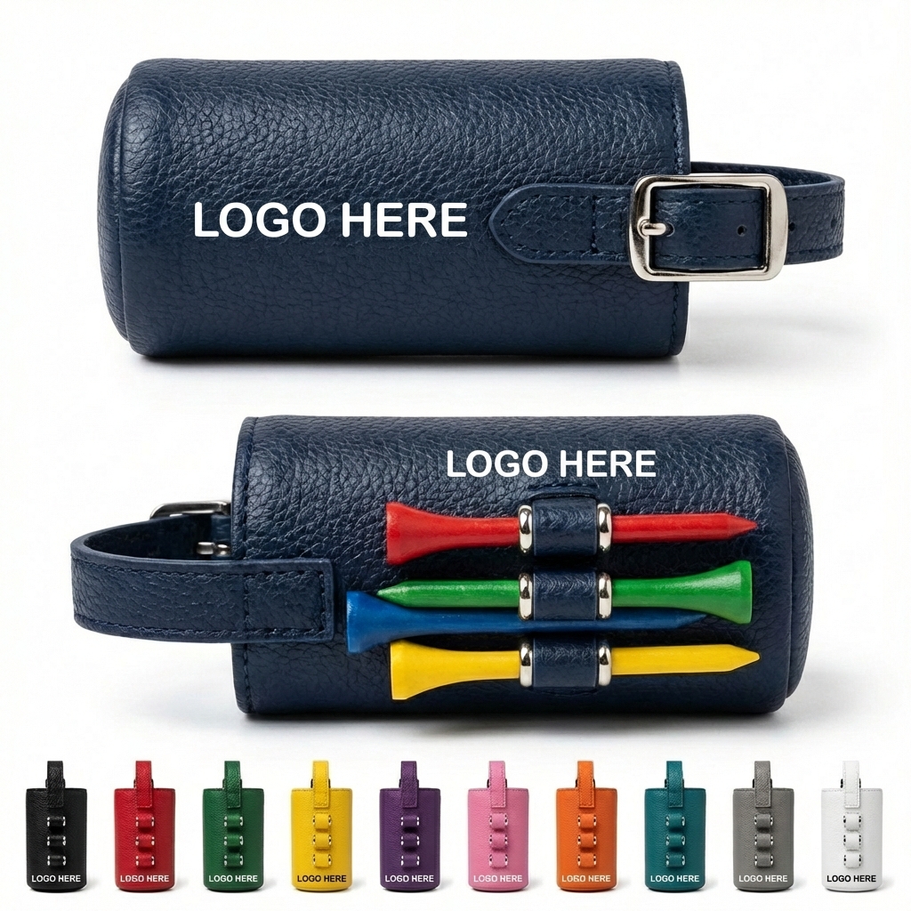 Eco-Caddy: Compact 4-Tee Holder for Organized Golf