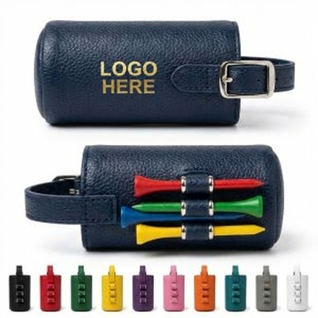 Eco-Caddy: Compact 4-Tee Holder for Organized Golf